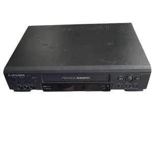 Mitsubishi HS-U448 VCR VHS Turbodrive Tested & Works *NO REMOTE*